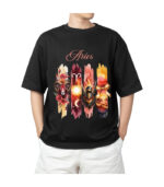Men's Tshirt Aries  - Black