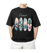Men's Tshirt Cancer  - Black