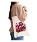 Leo Tote Bag - White - Image 2