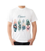 Men's Tshirt Cancer  - White