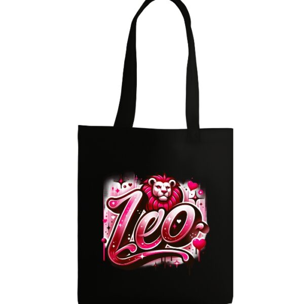 Leo Tote Bag - Black