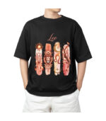 Men's Tshirt Leo  - Black