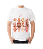 Men's Tshirt Leo  - White