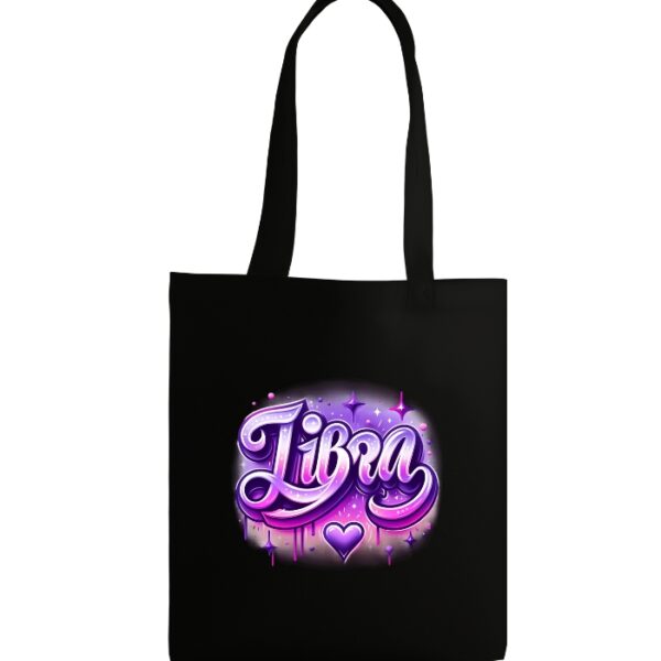 Libra Tote Bag - Black