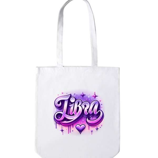 Libra Tote Bag - White