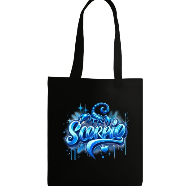 Scorpio Tote Bag - Black