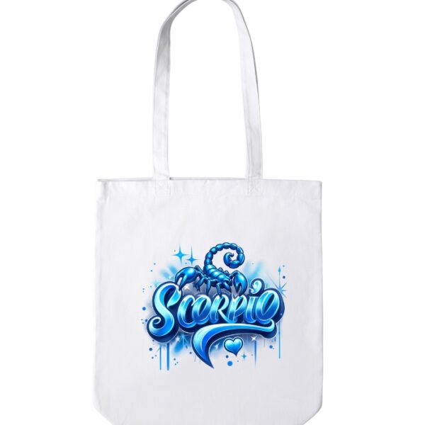 Scorpio Tote Bag - White
