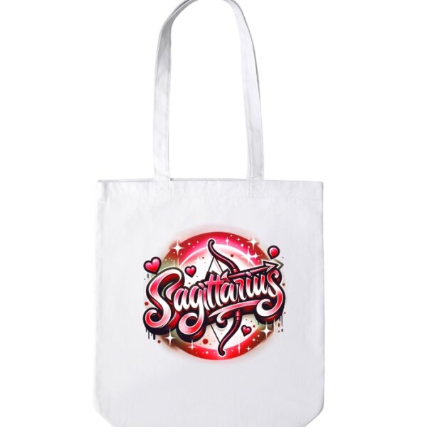 Sagittarius Tote Bag - White
