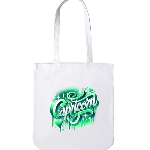 Capricorn Tote Bag - White