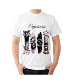 Men's Tshirt Capricorn  - White