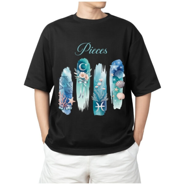 Men's Tshirt Pieces  - Black