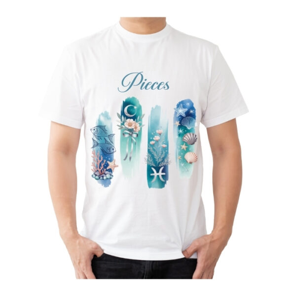 Men's Tshirt Pieces  - White