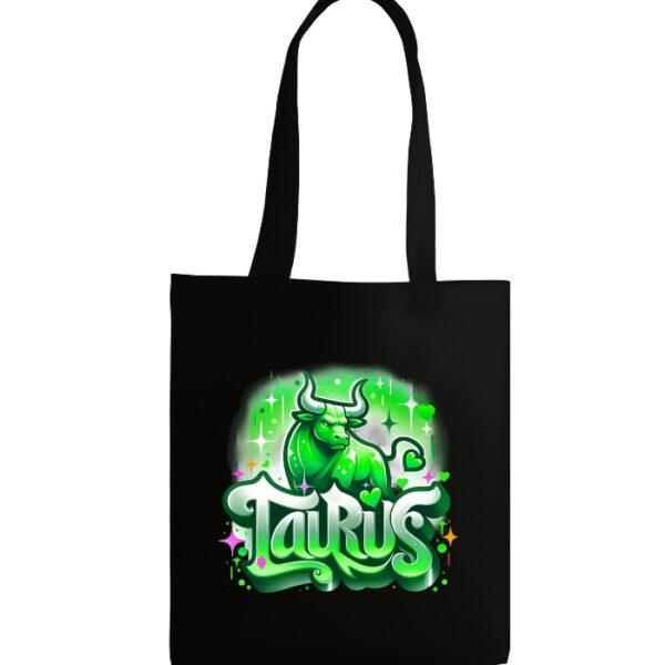 Taurus Tote Bag - Black