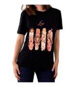 Women's Tshirt Leo  - Black