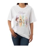 Women's Tshirt Virgo  - White