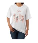 Women's Tshirt Libra  - White