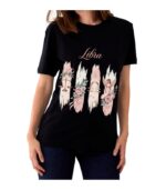 Women's Tshirt Libra  - Black