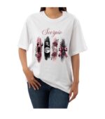 Women's Tshirt Scorpio  - White