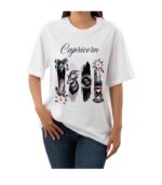 Women's Tshirt Capricorn  - White