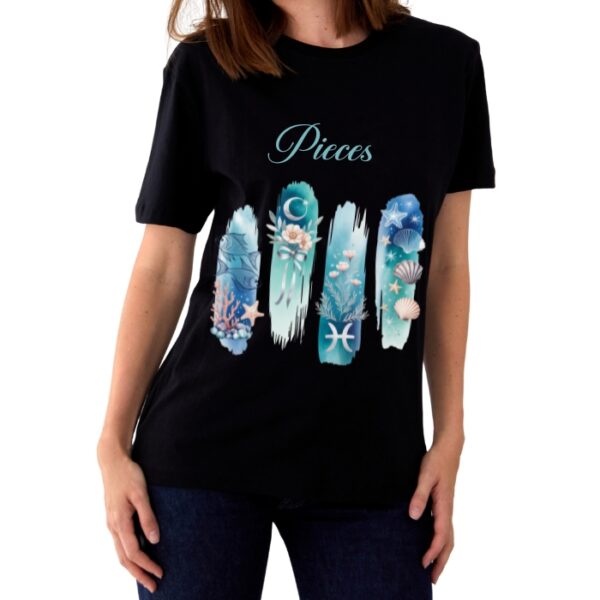 Women's Tshirt Pieces  - Black