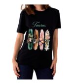 Women's Tshirt  Taurus  - Black