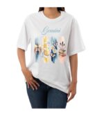 Women's Tshirt Gemini  - White