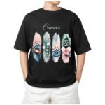 Cancer Zodiac Tshirt for Men - Black | Carry Your Cosmic Energy