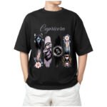 Capricorn Zodiac Tshirt for Men - Black | Carry Your Cosmic Energy