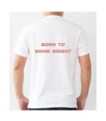 Leo Zodiac Tshirt for Men - White | Carry Your Cosmic Energy - Image 2