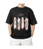 Libra Zodiac Tshirt for Men - Black | Carry Your Cosmic Energy