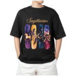 Sagittarius Zodiac Tshirt for Men - Black | Carry Your Cosmic Energy