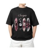 Scorpio Zodiac Tshirt for Men - Black | Carry Your Cosmic Energy